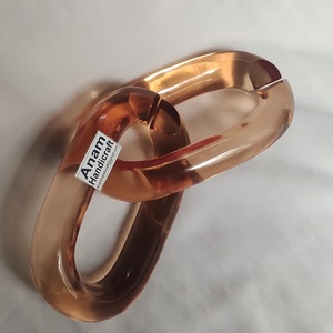 Décorations murales en chaîne acrylique moderne personnalisées, ornements en résine faits à la main, suspendus pour la décoration intérieure, prêts pour le festival Diwali - Product Image 2