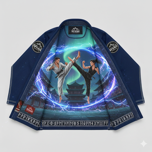 Kimono de Jiu-Jitsu Brésilien (BJJ) en Coton Lourd 100% Durable, Coupe Ajustée, Tissage Perlé, pour Hommes et Femmes, MMA, Grappling, OEM - Product Image 1