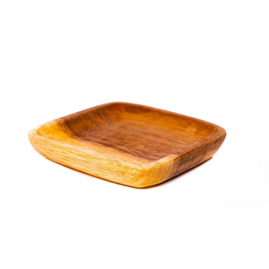 Wooden <b>Coaster</b> With Natural Wood Polish Finishing Square Shape Flower Design <b>For</b> Serving <b>Drinks</b> by blossom craft india - Product Image 2