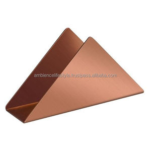 Porte-serviettes en métal de qualité supérieure pour la décoration de la table de cuisine, organisateur élégant et moderne, construction durable. - Product Image 6