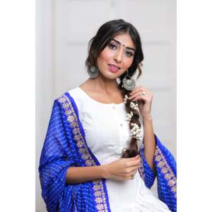 Conjunto de Traje de Lino Blanco para Mujer, Talla XS, Transpirable - Product Image 1