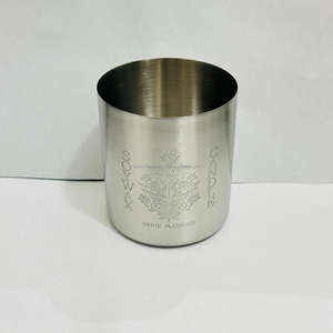 Recipientes Decorativos para Velas Aromáticas, Hechos a Mano, de Acero Inoxidable de Alta Calidad, Ecológicos y Duraderos, para Navidad - Product Image 2