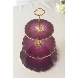 ขาตั้งเค้กเรซิ่นทำมือ คุณภาพพรีเมียม อุปกรณ์ตกแต่งเค้กสำหรับวางบนโต๊ะ - Product Image 3