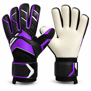 Gants de gardien de but de football professionnels, gants de gardien de but de soccer avec paume en latex pour une meilleure adhérence, gants de gardien de but pour l'entraînement et les matchs - Product Image 5