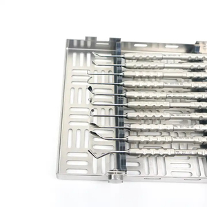 Nuevos instrumentos quirúrgicos dentales de acero inoxidable reutilizables de 10 piezas con certificación CE para elevación de senos y puente óseo - Product Image 5