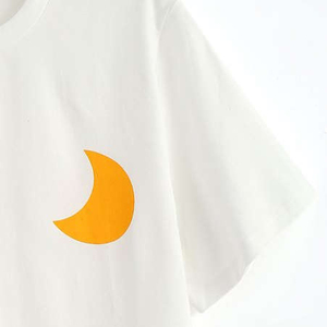 T-shirts pour femmes, écologiques, de haute qualité, col en V compressé, manches courtes, coupe régulière, respirants pour l'été, service OEM personnalisé - Product Image 3