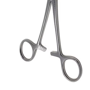 Instrumento Médico de Grado Hospitalario, Pinza Quirúrgica de Acero Inoxidable para Sujetar Esponjas Quirúrgicas - Product Image 5