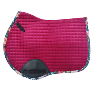 BRAND ZONE1995 - Silla de Montar Clásica Personalizada de Algodón Satinado con Forro de Malla, Duradera y Cómoda para Montar a Caballo y Saltar - Product Image 2