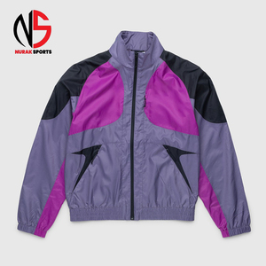 ชุดแจ็คเก็ตกันลมไนลอนแบบยูนิเซ็กซ์ปรับแต่งได้และกางเกงขาสั้นวิ่งออกกำลังกาย ชุดลำลอง 2 ชิ้น สำหรับออกกำลังกายและฟิตเนสสำหรับผู้ชาย ฤดูหนาว ไซส์พลัส2026 - Product Image 2