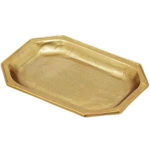 Plateaux en aluminium à poignée, forme personnalisée, dorés, pour service de table, utilisés dans les hôtels et les mariages – Vente chaude - Product Image 5