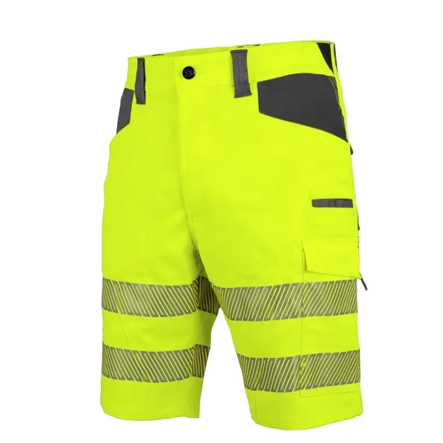 Werkkleding Custom Logo Gemaakt Mens Werk Veiligheid Cargo Korte Broek