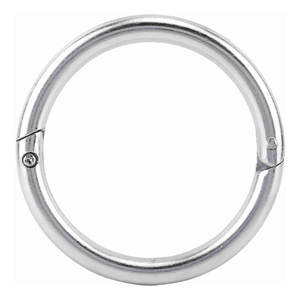 Anillos Nasales de Acero Inoxidable para Ganado, Anillos Nasales Resistentes para Toros y Vacas, Cría de Ganado, Manejo de Ganado, Cuidado de Animales - Product Image 1