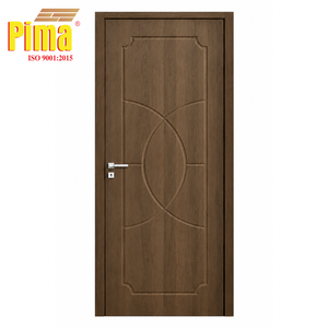 Porte composite WPC Pima moderne, prête à l'emploi en gros, sans formaldéhyde E0, anti-termites, ignifuge classe B1, pour décoration de portes. - Product Image 1