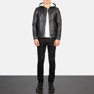 Trending New Arrival 2026 Men <b>Genuine</b> <b>Leather</b> <b>Jacket</b> High Quality <b>Leather</b> <b>Jacket</b> for Men Manufacturer - Product Image 4