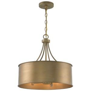 Lámpara colgante con acabado de cobre, elegante lámpara colgante de metal en forma de cono para isla de cocina, comedor, bar y cafetería - Product Image 4