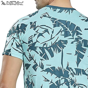 Camisetas Sublimadas para Hombre al por Mayor, Diseño Gráfico Personalizado, Ropa de Verano, Tela Ligera de Alta Calidad, Cuello Redondo OEM - Product Image 4