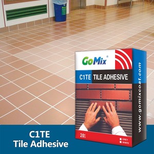 Adhesivo para Azulejos de Piso y Pared GOMIX, Gris/Blanco, Cerámico, Impermeabilizante para Paredes Interiores y Exteriores, <span class=keywords><strong>Piscinas</strong></span>, Cocinas y Baños - Product Image 3