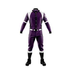 Fabricant direct d'uniformes d'équipe de baseball, vente en gros, polyester de qualité supérieure, OEM, ODM, broderie de logo personnalisée, exportateur de vêtements de sport - Product Image 3