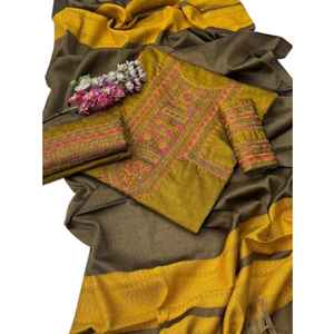 Salwar Kameez de Verano de Alta Calidad para Mujer, Hecho a Mano, Estilo Indio y Pakistaní, Ropa Formal/Casual, Tela de Lino - Product Image 1