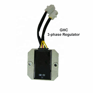 Nuevo regulador de aluminio GHC de Taiwán para rectificador trifásico KM7 15A negro garantía de 12 meses para 1985-86 CH150 Elite 153cc - Product Image 2