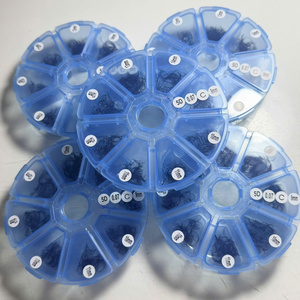 Bases étroites et flexibles avec un adhérence minimale, non rigides ni volumineuses, qualité supérieure, tige pointue en PBT, cils préfabriqués - Product Image 4