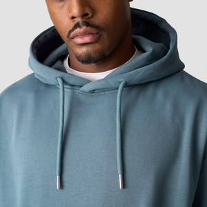 Sudadera con Capucha Oversize para Hombre, Transpirable, Estilo Urbano, de Alta Calidad, con Logotipo Personalizado, Sudadera de Forro Polar de Algodón para Invierno - Product Image 4