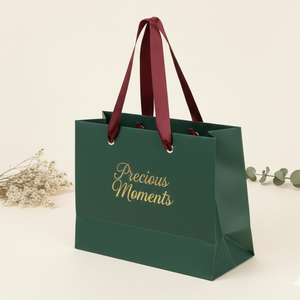 Sacs de shopping et sacs cadeaux en papier kraft de qualité supérieure, finition mate ou brillante, estampage à chaud du logo, emballage élégant pour bougies et cosmétiques - Product Image 5