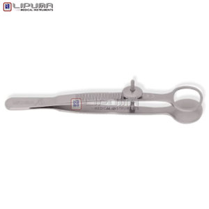 Pinzas Desmarres para Calázion, Placa de 23mm, Mango Plano de 12x20mm, 36 Pulgadas (92cm), Instrumentos Médicos Oftálmicos - Product Image 3