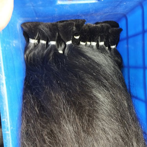 Extensiones de Cabello Remy Indio 100% de la Mejor Calidad RAW, Cutículas Alineadas, Extensiones de Cabello Humano Más Vendidas, Mejor Calidad - Product Image 6
