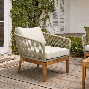 ชุดโซฟาไม้สักธรรมชาติสำหรับกลางแจ้ง เฟอร์นิเจอร์ลานบ้าน ชุดพักผ่อนในสวนหลังบ้าน ผู้จัดจำหน่ายไม้สักจากอินโดนีเซีย - Product Image 3