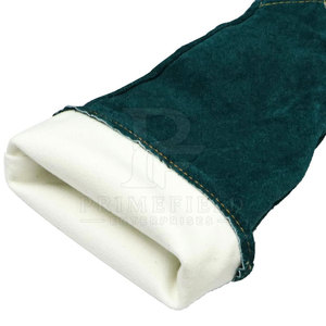 Guantes de Cuero Vacuno de Primera Calidad para Control de Animales, Diseño Impermeable hasta el Codo, para Entrenamiento de Animales, Seguridad y Uso en Exteriores - Product Image 5