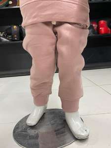 Conjunto Deportivo de Algodón Orgánico para Bebés, Color Sólido, Suave, Estilo Casual, para Niños y Niñas - Product Image 6