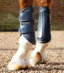 Protège-jambes en néoprène maillé pour chevaux, protection extérieure, absorption des chocs, ajustement confortable, personnalisable, fourniture OEM ODM - Product Image 4