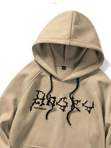 Conjunto Deportivo Casual Personalizado para Hombre, Otoño 2025, con Forro Polar, Material de Poliéster/Algodón, Impresión de Logotipo Personalizado, Bolsillos Laterales - Product Image 2