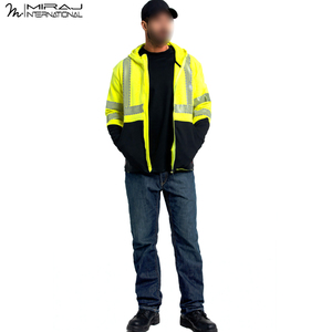 In Wholesale Custom Logo <b>High</b> <b>Visibility</b> Reflective Safety <b>Jackets</b> for Construction Traffic Road Safety Waterproof Outdoor - Product Image 2