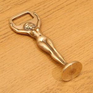 Rustic Brass Bottle Opener Vintage Look Heavy Metal Beer Opener for Bar <b>Kitchen</b> <b>Accessories</b> Decorative Tool Gift Item Home Hotel - Product Image 2