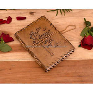 Carnets et agendas en cuir faits à la main, cuir élégant et pages blanches pour l'école et le bureau - Product Image 4