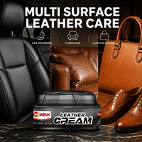 Getsun 200g Lederpflegecreme Reiniger Conditioner Politur Restaurator Schutzmittel für Autositze Sofa Möbel Schuhe Kleidung