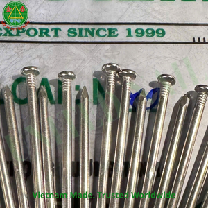 Clavos de acero brillantes de alta resistencia de 3.7 pulgadas, lisos y a cuadros, para muebles y palets, de Vietnam. |   clavo de uso gene - Product Image 3