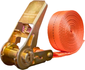 Sangle d'arrimage à cliquet sans fin GTCFI haute résistance 25 mm, 1 tonne, 9 mètres, avec verrou de sécurité pour le maintien des charges |   GTC-2510-9E - Product Image 1