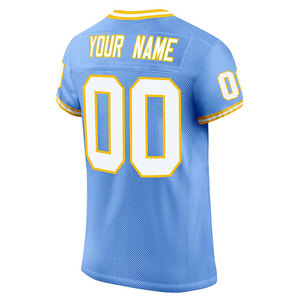 Customized Sublimated V-Neck American Football Jersey New Arrival Team Name Number Breathable American Football Game Jersey - Product Image 2