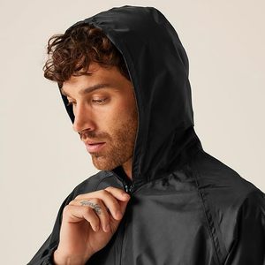 Fabricante de Chaquetas Cortavientos con Bloques de Color OEM, Chaqueta Cortavientos Deportiva Ligera para Mujer, Chaqueta Cortavientos Impermeable con Capucha - Product Image 4