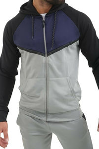 Loose Fitness Casual Blank Men Tracksuits High Quality Reversible Breathable Heavyweight Long Sleeve Cotton Fleece <b>Material</b> - Product Image 3