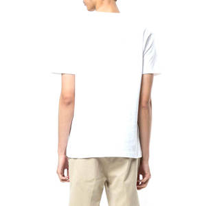เสื้อยืดแคนวาสพรีเมียมผู้ชายไซส์ใหญ่ พิมพ์ลายสกรีน กันยับ สั่งทำได้ ลำลอง ใส่สบาย สำหรับฤดูร้อน โลโก้ด้านหน้า ขายส่งเสื้อผ้า - Product Image 6