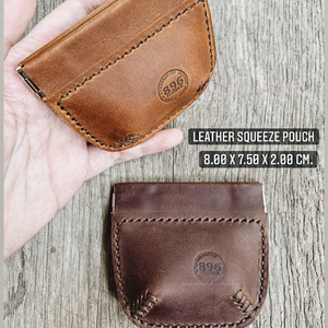 Monedero Pequeño de Cuero Genuino, Mini Portamonedas y Monedero para Cambio, Clásico Hecho a Mano para Uso Diario, Regalo para Hombres y Mujeres - Product Image 6