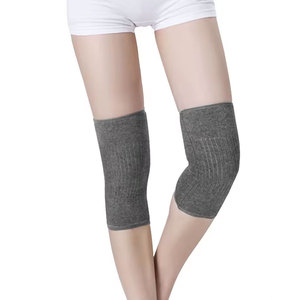 Genouillères en néoprène Econex Sports, grises, respirantes, universelles, unisexes, toutes saisons, pour la musculation, modèle basique. - Product Image 1