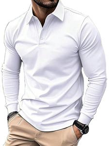 Chemises polo pour hommes à manches longues personnalisées, résistantes aux flammes, pour le soudage, évacuation de l'humidité, FR, ignifuges, FRC - Product Image 3