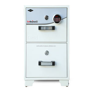 WELKO FRC3 LED White Fireproof Filing <b>Cabinet</b> with <b>Key</b> <b>Lock</b> - Product Image 4