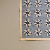 Tapis en laine fait main à motif abstrait, tissé à la main, doux, moderne, écologique, antidérapant, adapté aux animaux domestiques, antibactérien, à poils ras