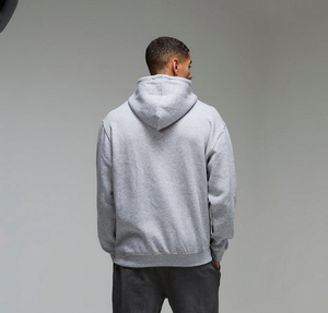 Sweat-shirt à capuche oversize pour homme, coupe ample, en molleton de coton French Terry, épaules tombantes, idéal pour l'automne, personnalisable avec logo - Product Image 1